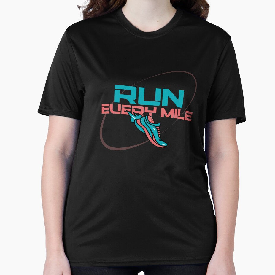 Running Lifestyle Design with Sneaker Graphic by Atlantic Flyer Designs