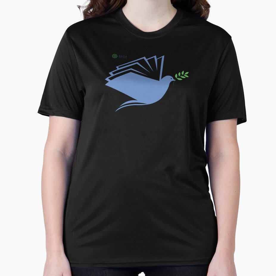 Dove Book Peace, Light Blue - Gaza Great Minds Logo, UL by Gaza Great Minds