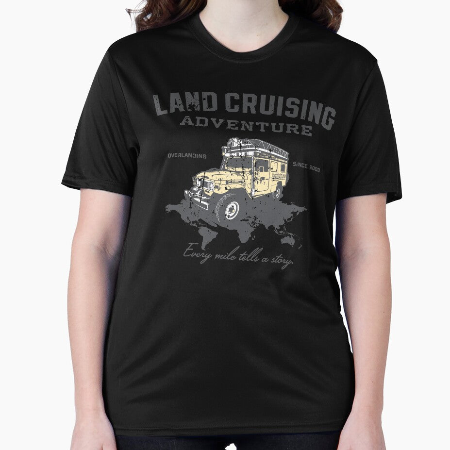 Every Mile Tells a Story - grey print by landcruising