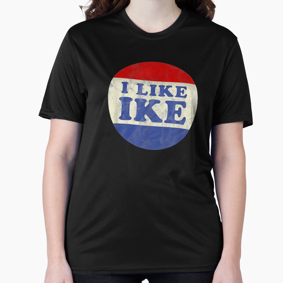 I Like Ike Political Button Vintage Distressed by DailonisDumpji