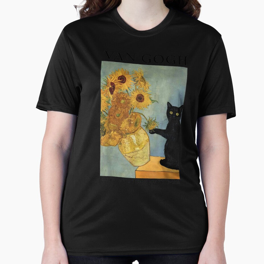 Van Gogh's Black Cat by BASKF