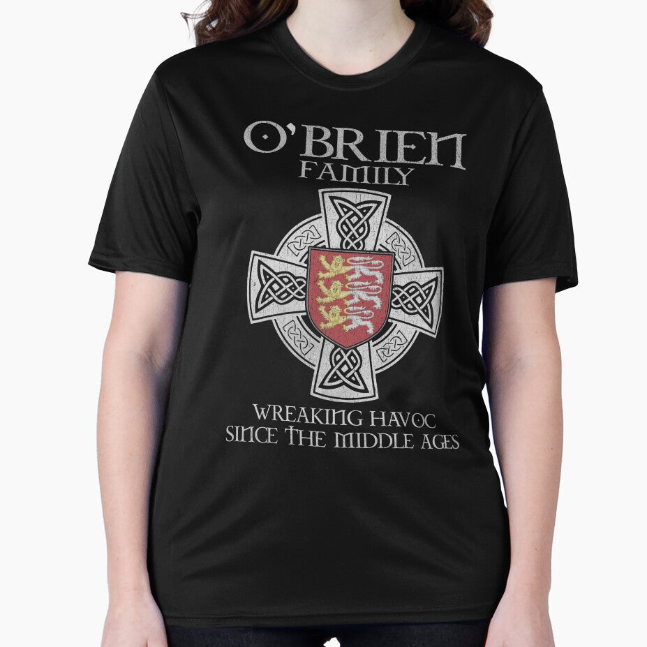 O’Brien Family Crest – Medieval Heritage Emblem for Ancestry Lovers & Vintage Style Fans by 9X FR