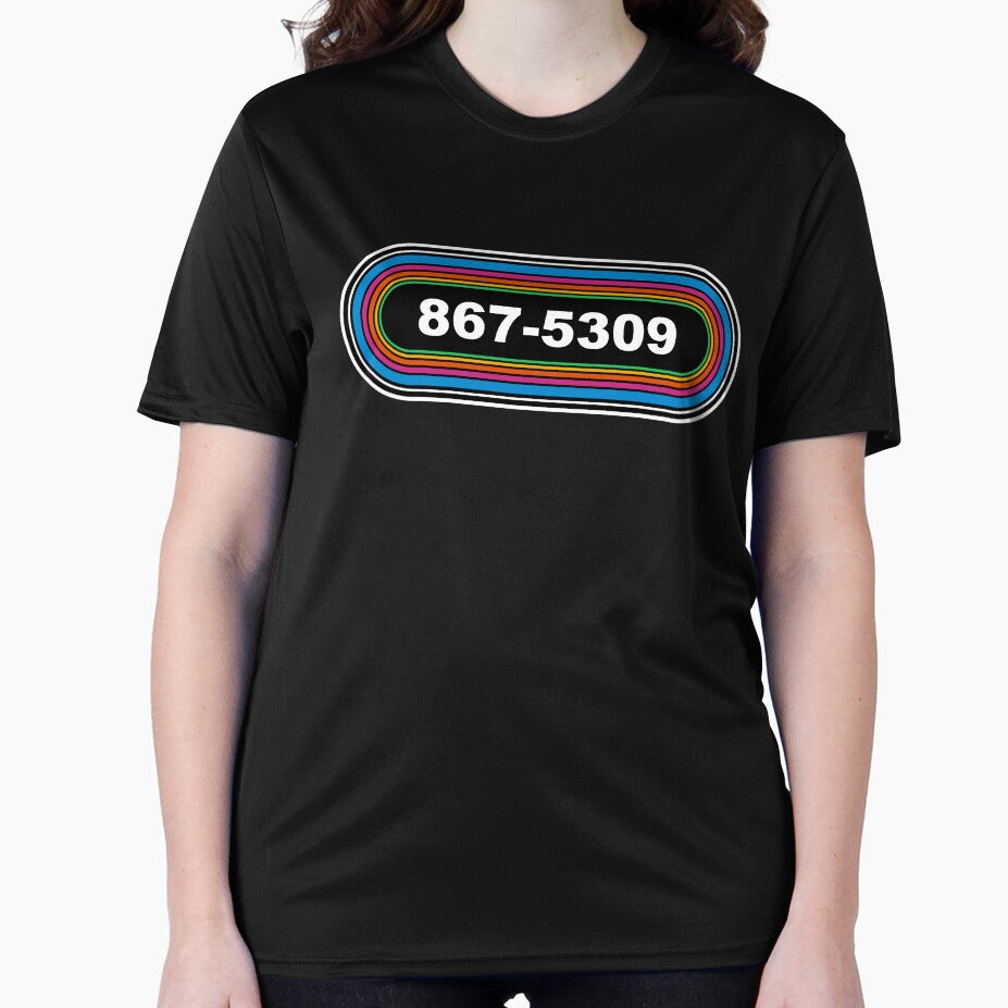 Jenny I got your number 8675309 song 70's 80's Gen X boomer West Coast KLOS parody Bumper Sticker by FlatSixGraphics