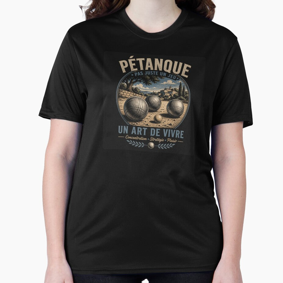 Un Art De Vivre - petanque t-shirt design by BouleDogs