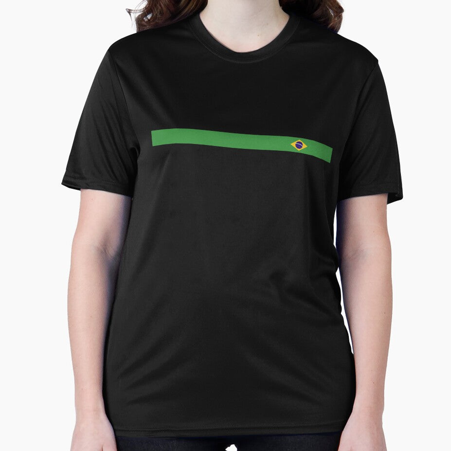 Brazil Flag Strip by AlanDellSaint