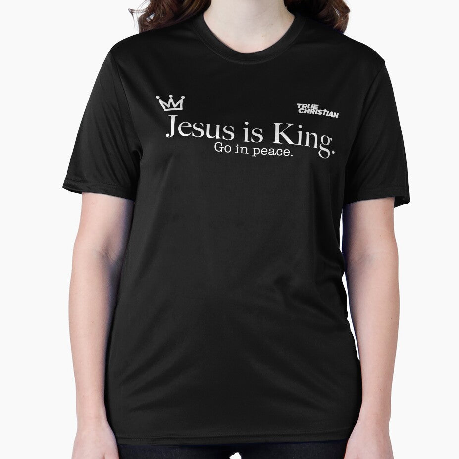 Jesus is King White by tombsempty