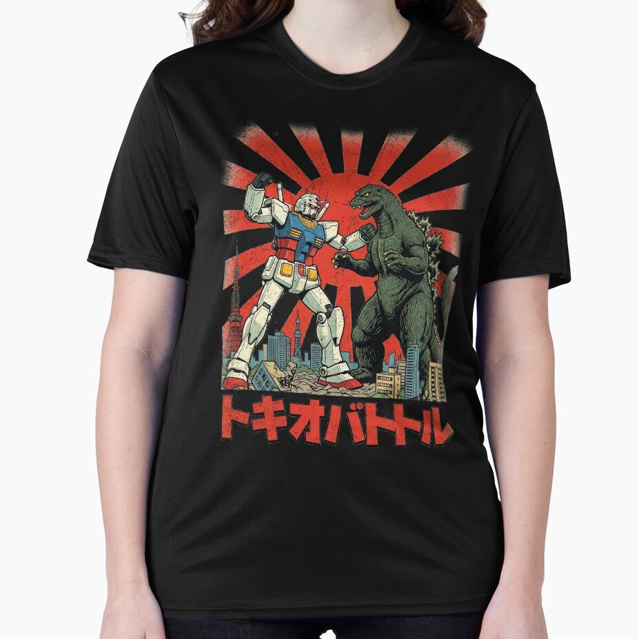Gundam vs Godzilla by LgndryPhoenix