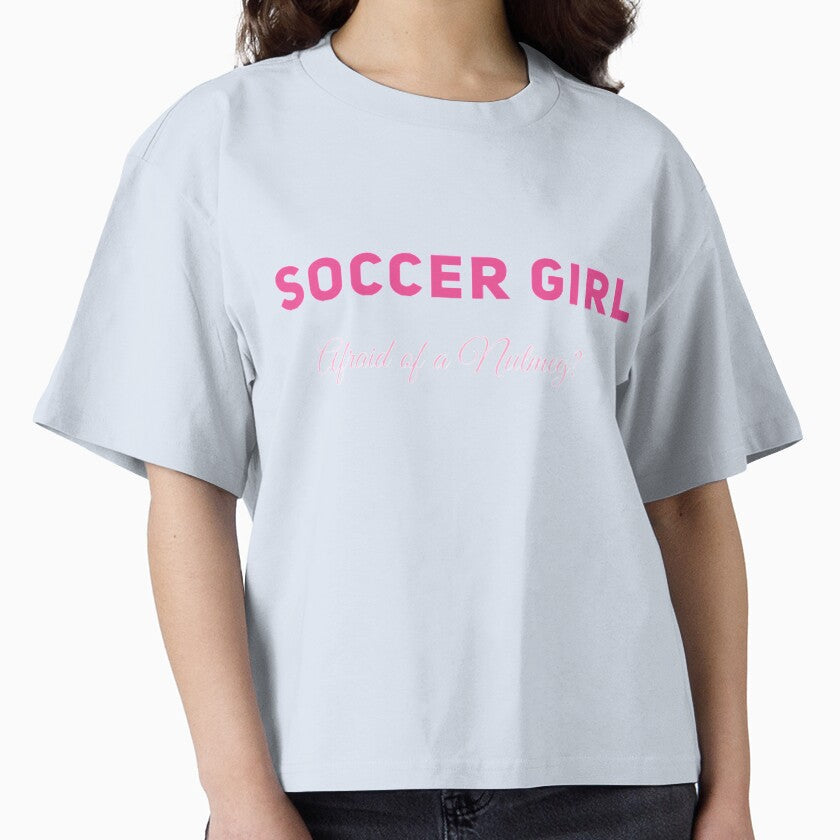 Soccer Girl - Afraid of a Nutmeg? by JJWilsonTees Unisex , , , Long Sleeve Tee