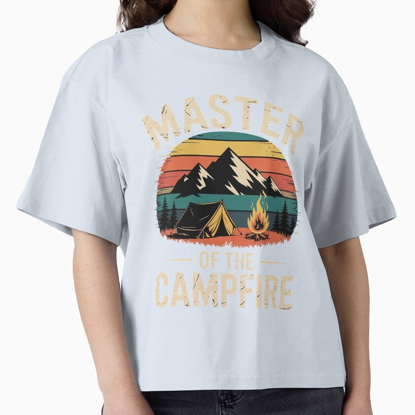Cool Master Campfire Funny Camping For Kids Men Women by VerseFarm