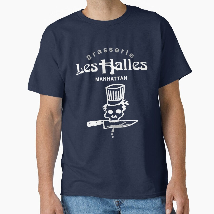 Retro Bourdain Les Halles  Decal Men Women by HSColorpress