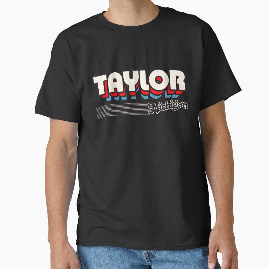 Taylor, Michigan | Retro Stripes by retroready