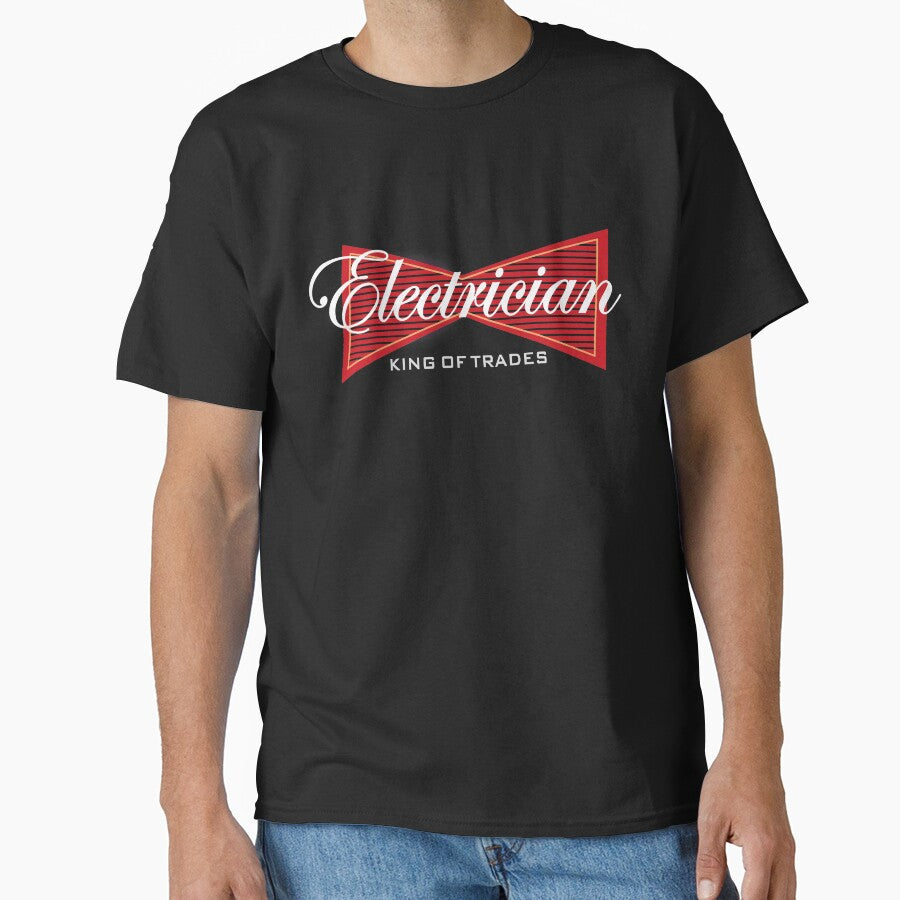 Electrician King of Trades Funny Gift by kayelex