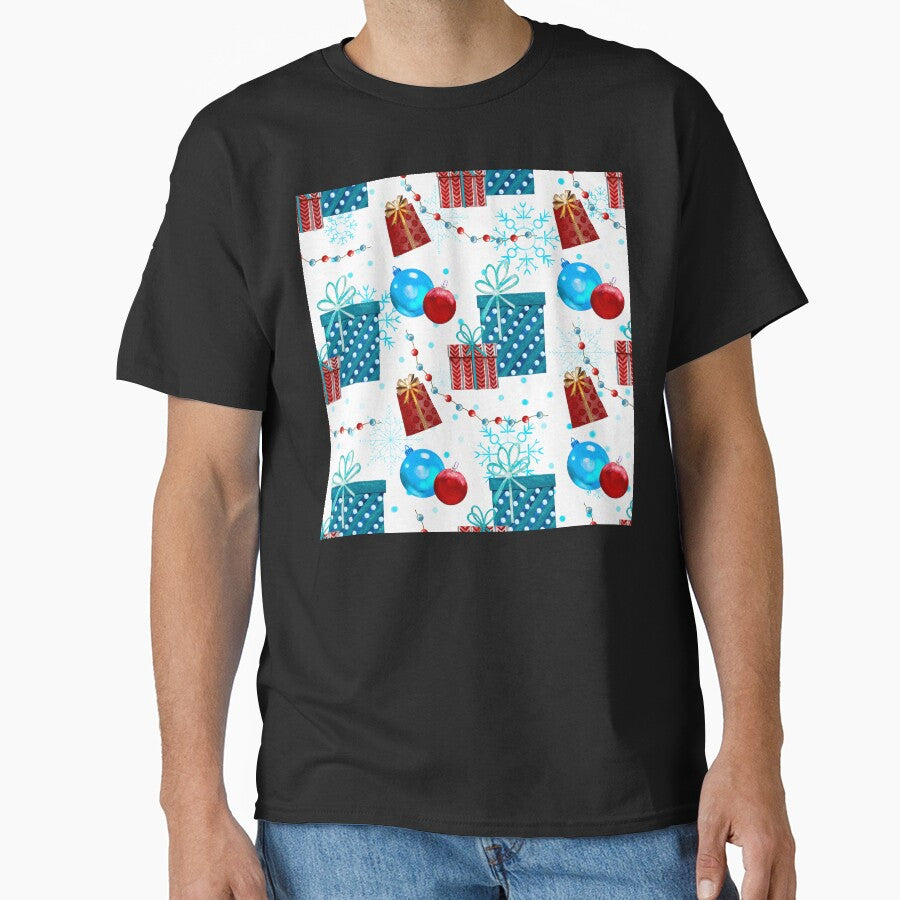 Christmas Gifts And Colorful Decorations Holiday Pattern by DEC02