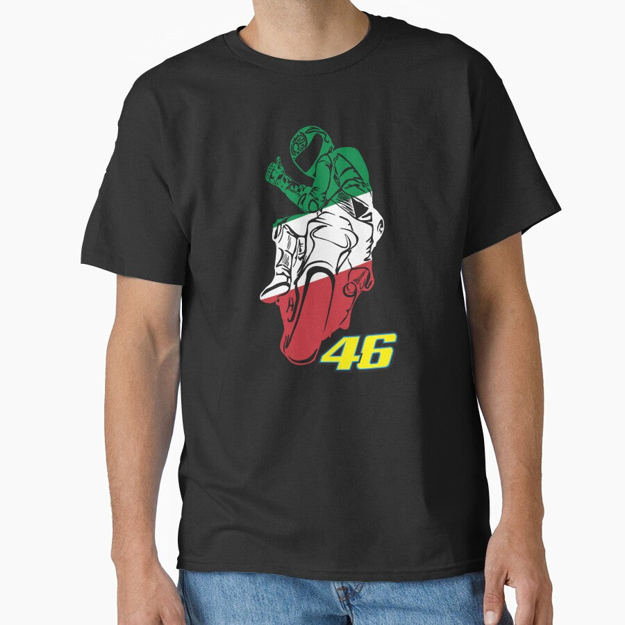 Valentino Rossi  Italian (Thumbs Up) by TheosTshirts