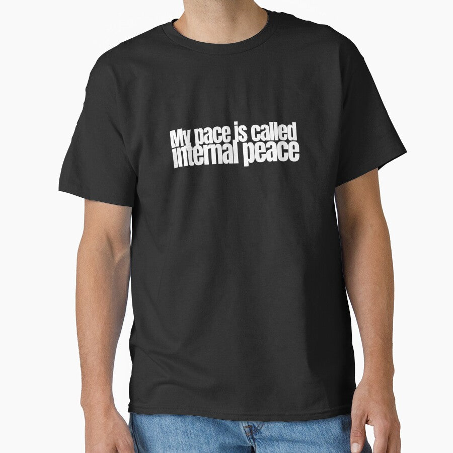 My Pace Is Called Internal Peace – Funny Running Quote by hhells