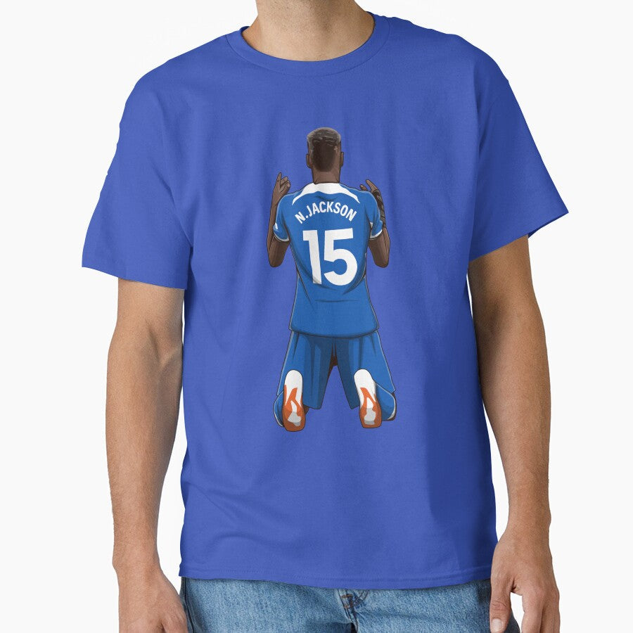 Nicolas Jackson by Aldduardo Unisex , , , Long Sleeve Tee
