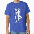 Yoga Tree Pose T-Shirt Minimalist Yoga Lover Gift Zen Wellness Tee by oonproducts