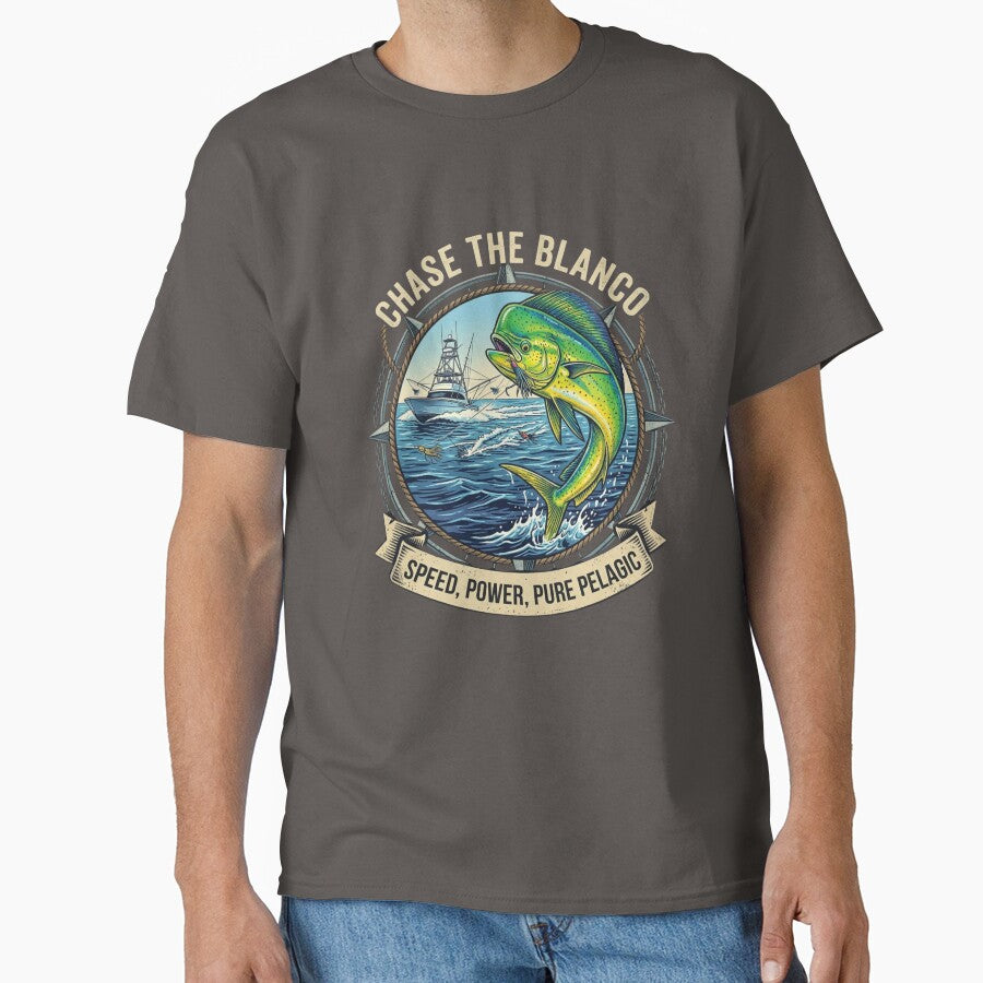 Chase the Blanco Speed Power Pure Pelagic Vintage Mahi Fishing by Oddasshop