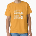 Coffee Counseling Sleep Repeat Mental Health Counselor Premium Tri-blend T-Shirt by JJLetterDesigns