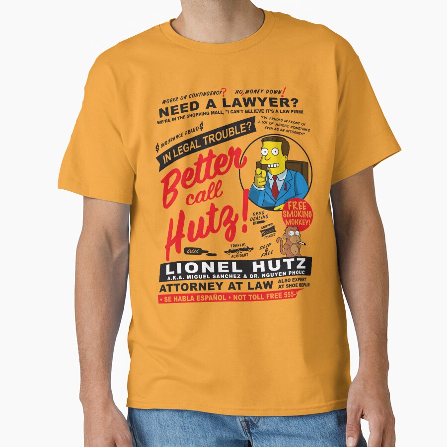 Legal Trouble Better Call Hutz by Alema Art