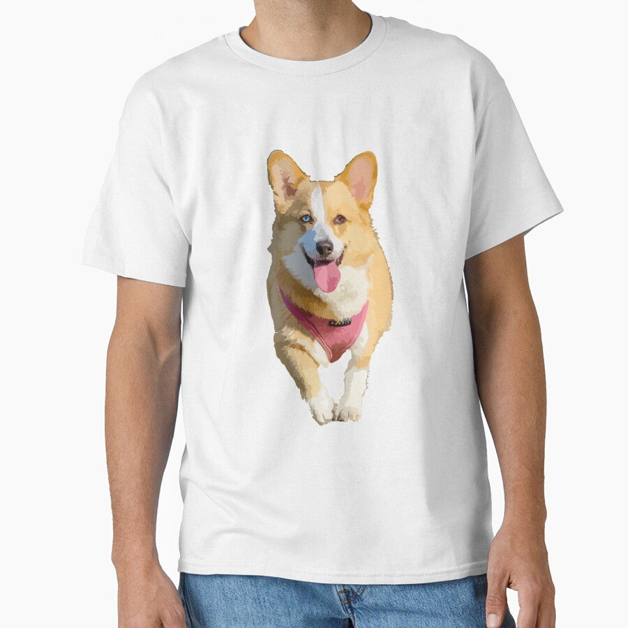 Dog with Scarf T-Shirt for Men and Women by AllStarMerch