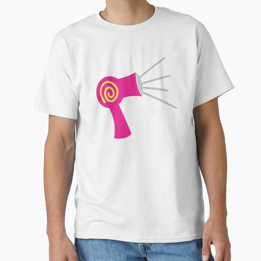 Hot pink Hairdryer stylist by jazzydevil
