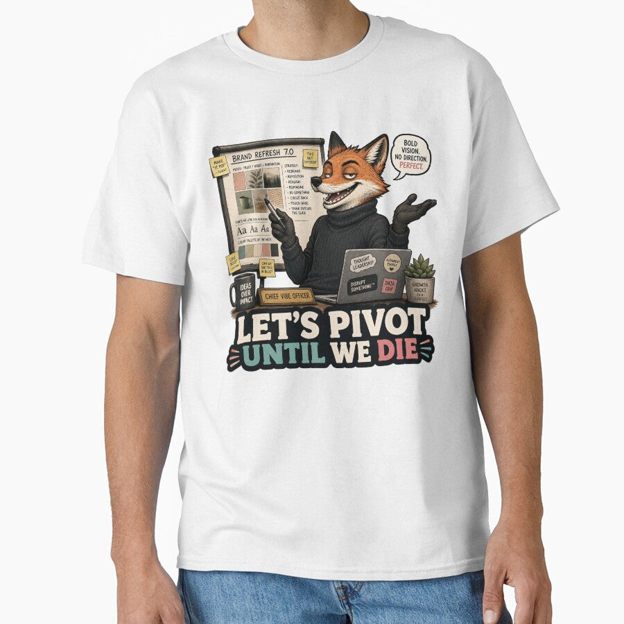 Startup Fox Anti Corporate Pivot Coworker Office Gift by Gentlestate