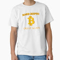 Make Crypto Great Again Cryptocurrency Funny Gift by Second Slice