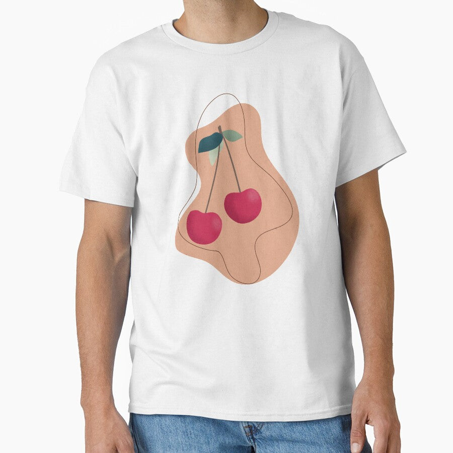 Modern Cherry, Fruit illustration by Ana Moguš