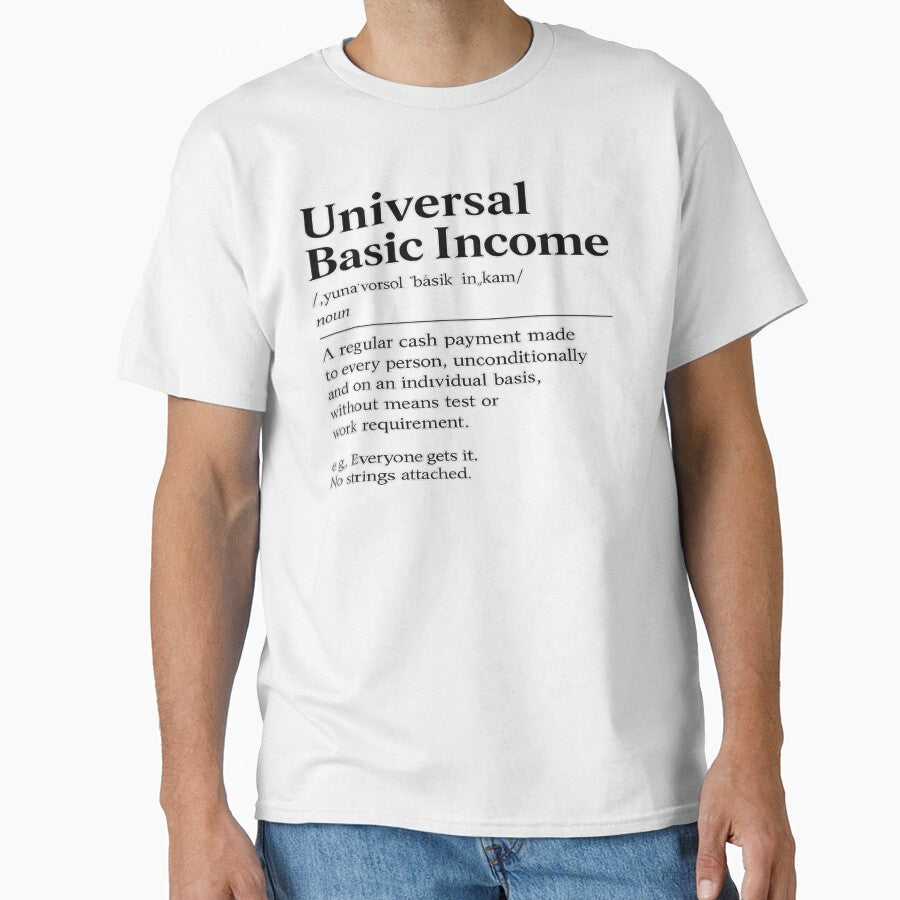 Universal Basic Income Dictionary Style Defintion by SociProgress