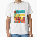 Fly Fishing Eat Sleep Fly Fish Repeat by Space Art