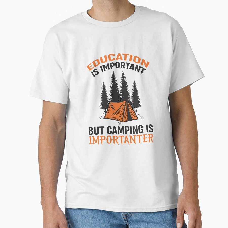 Eduaction is important but Camping is Importanter by Elitekampfei