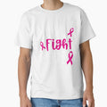 Hope Fight Cure Breast Cancer Awareness T-Shirt by AllStarMerch