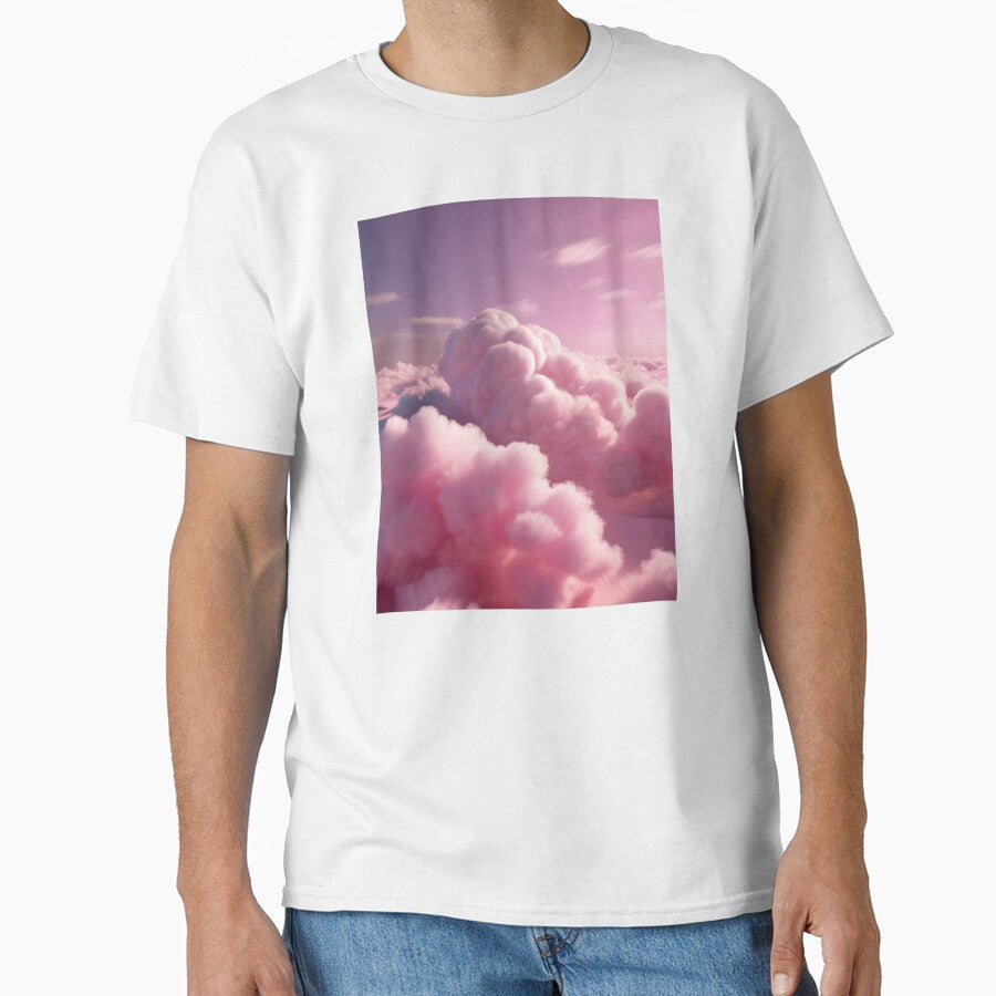 Cotton Candy Fairy Floss Pink Aesthetic Clouds by wtfbba