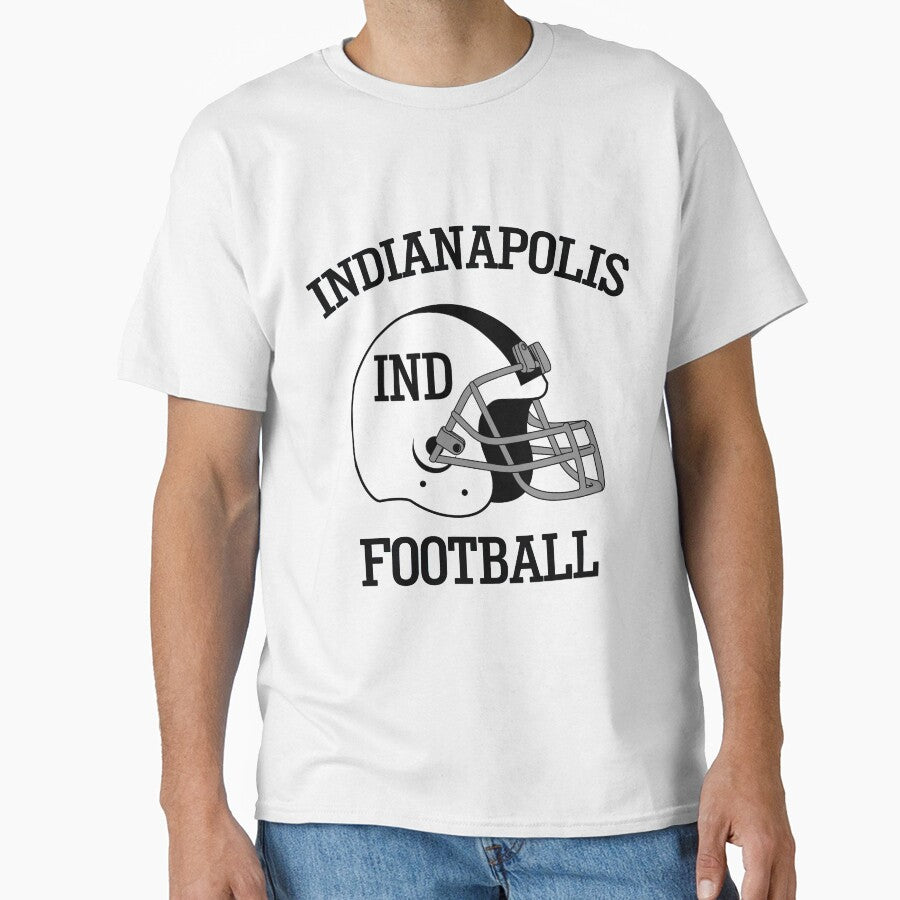 Indianapolis Football T-Shirt for Men and Women by AllStarMerch