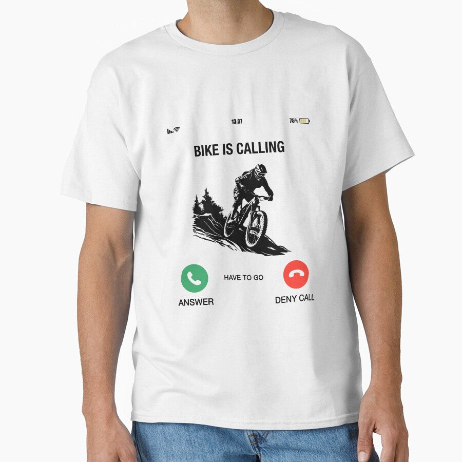 My Bike Is Calling – Funny Cycling Design by magziIIa