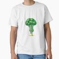 Cute yoga veggies - broccoli by Frank J. Art