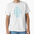 Still Waters Peace Yoga Circle Waves by B-Smith-Apparel