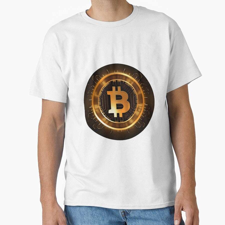 Bitcoin Tribute Logo in Chain by LionInt