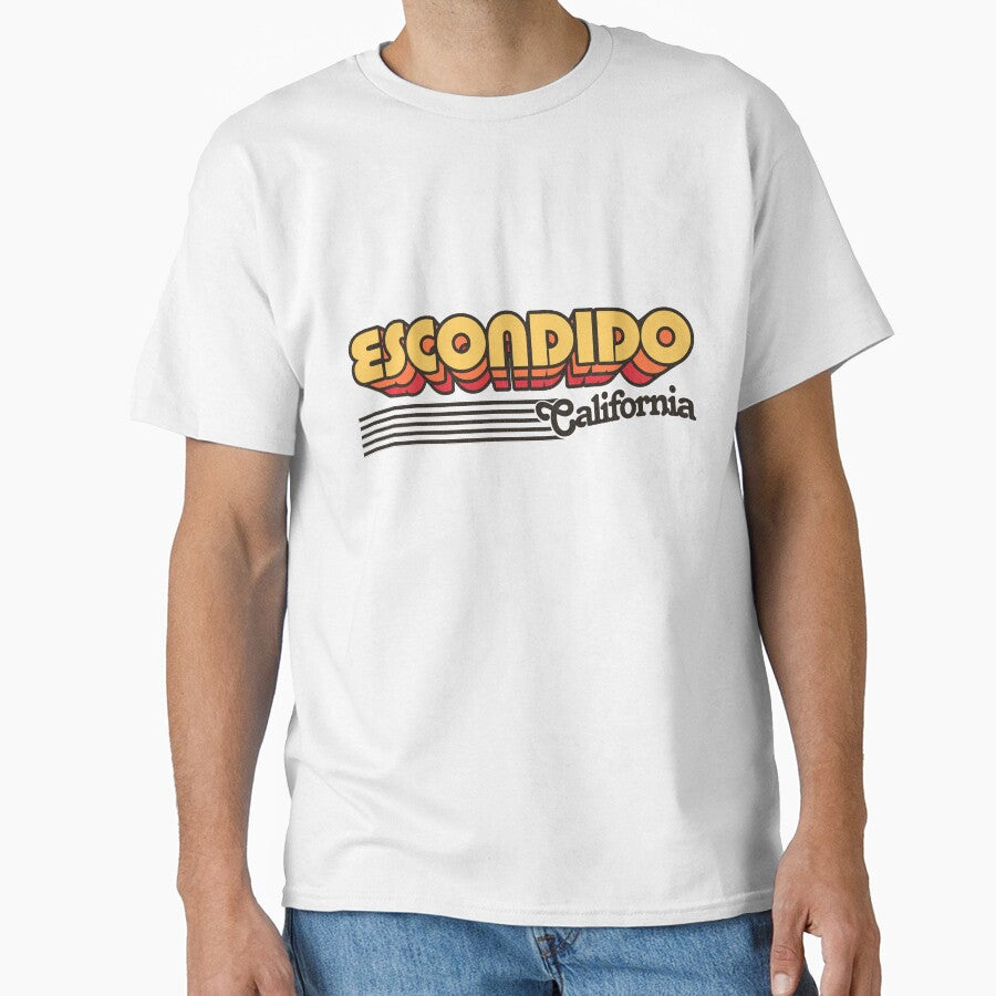 Escondido, California | Retro Stripes by retroready