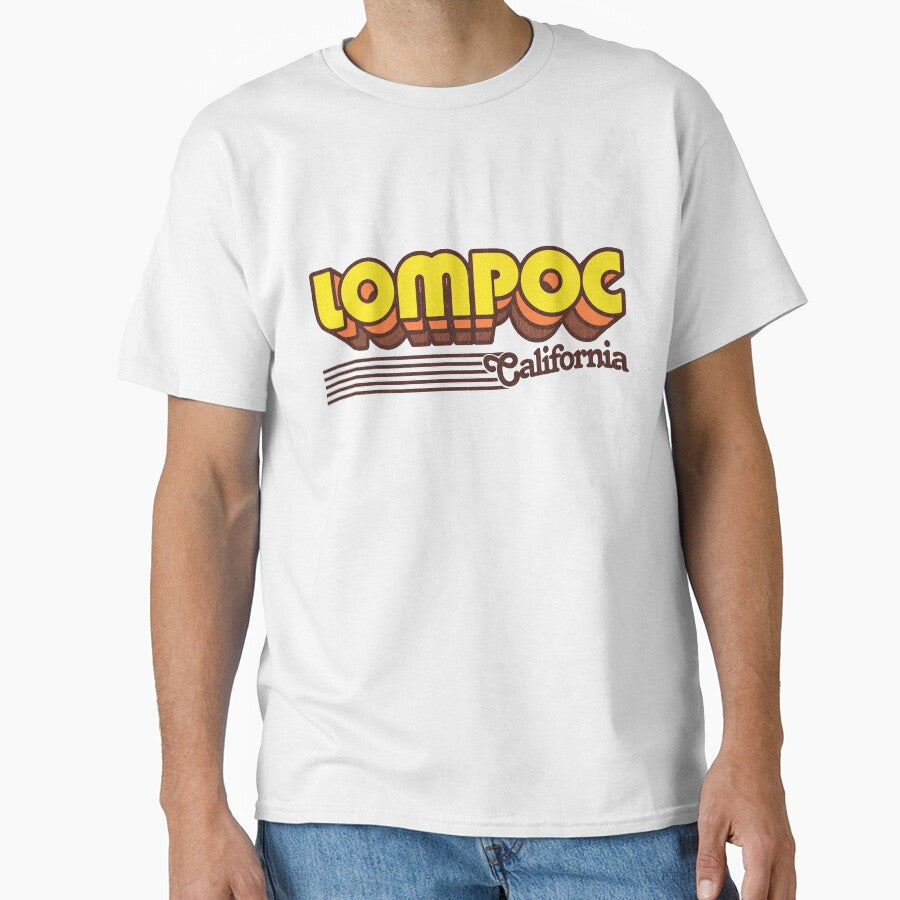 Lompoc, California | Retro Stripes by retroready