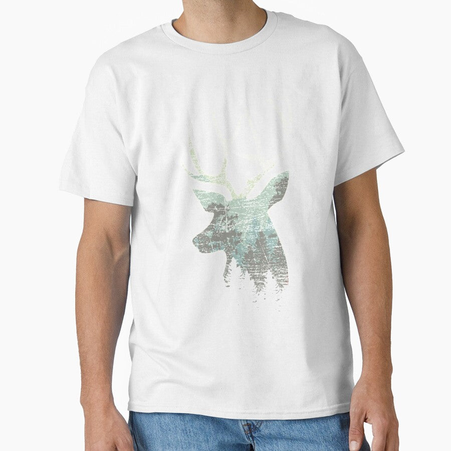 Deer Funny Gift for Men Women's by Mastainich09