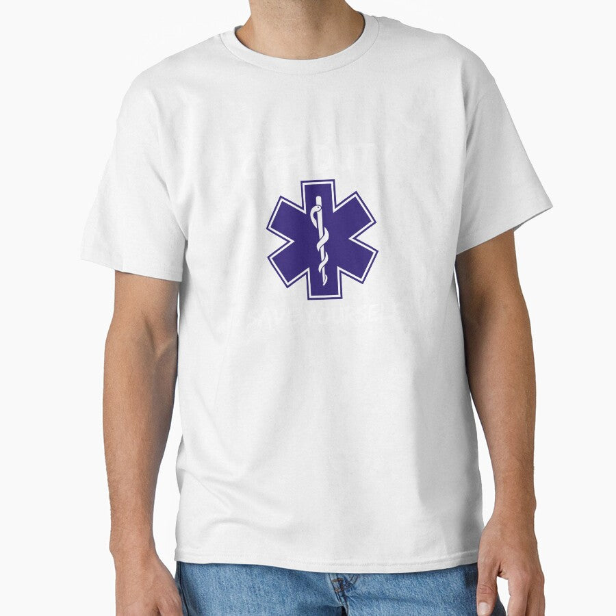 Off Duty Save Yourself Paramedic EMT by Vanover Designs