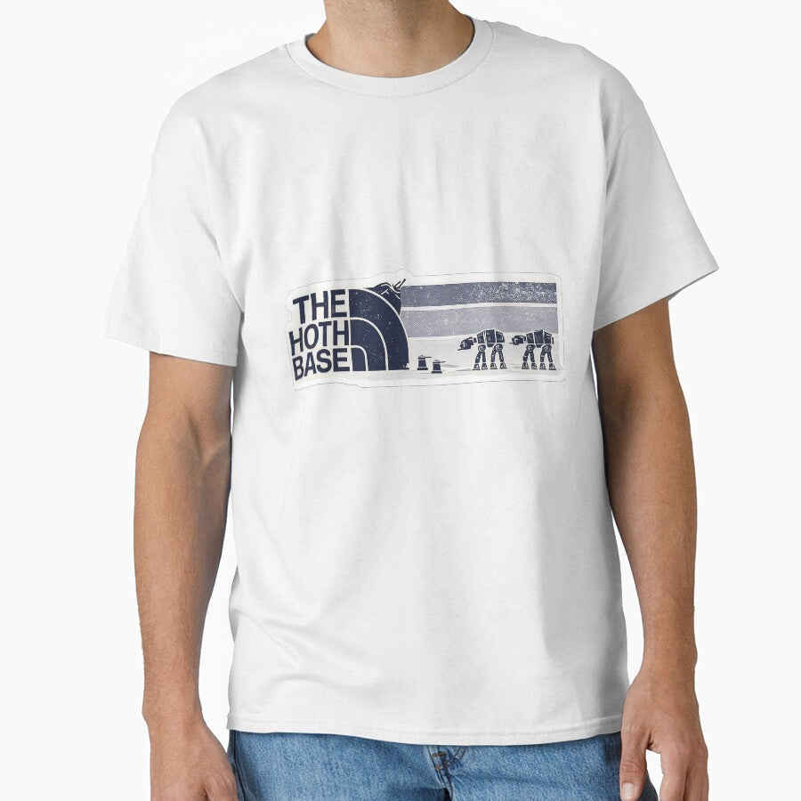 Frozen Outpost Arctic Battle Base Sci-Fi Retro Winter Landscape Graphic Design by eresaturner