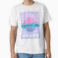 Retro 80s and 90s Aesthetic Vaporwave Relax graphic by D-C-Designs