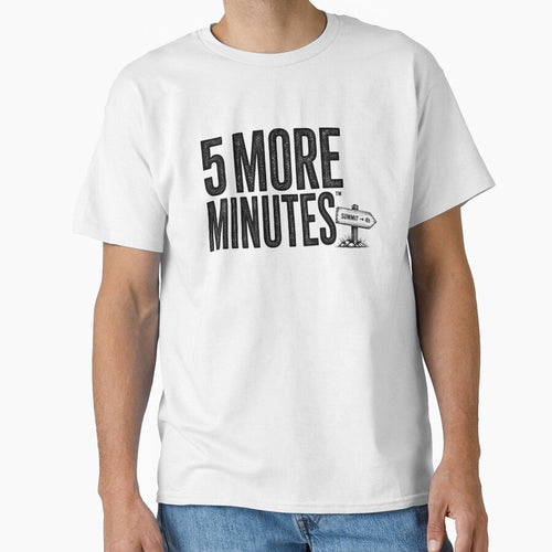 5 More Minutes Hiking Funny Outdoor Design by Miles&Moments