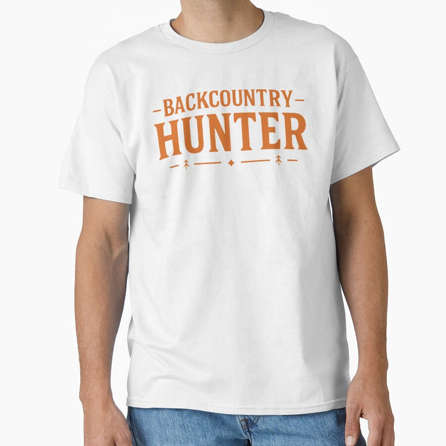 Backcountry Hunter Vintage Hunting T-Shirt Retro Outdoor Hunting Graphic by SaDesign99