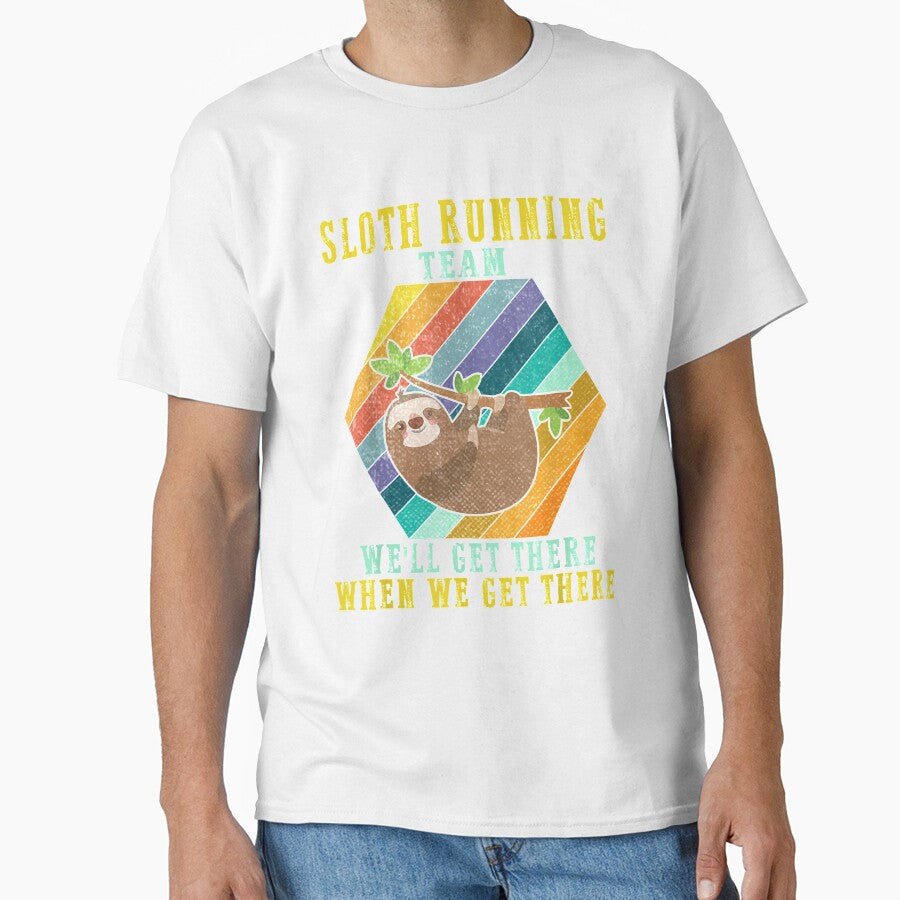 Sloth Running Team Apparel Sloth Hiking Team Sloth by tolivia