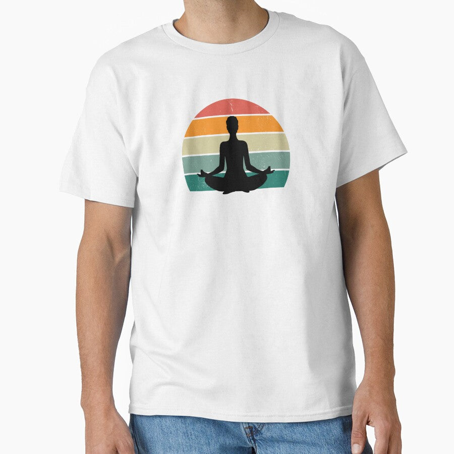 Sunset Yoga Vintage by LyricsWear