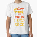 I feel peace, I feel calm, I feel a hole in my sock. by Beefytee